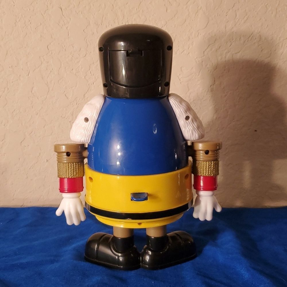 M&M Nutcracker Sweet Candy Dispenser Limited Edition Blue Toy Soldier Holiday - Picture 7 of 13